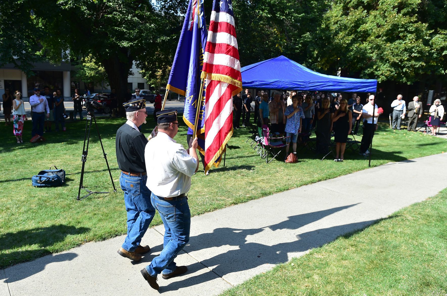 Courthouse memorial colors